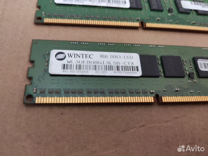 Wintec DDR3 (4 x 8Gb) 1333Mhz CL9 ECC