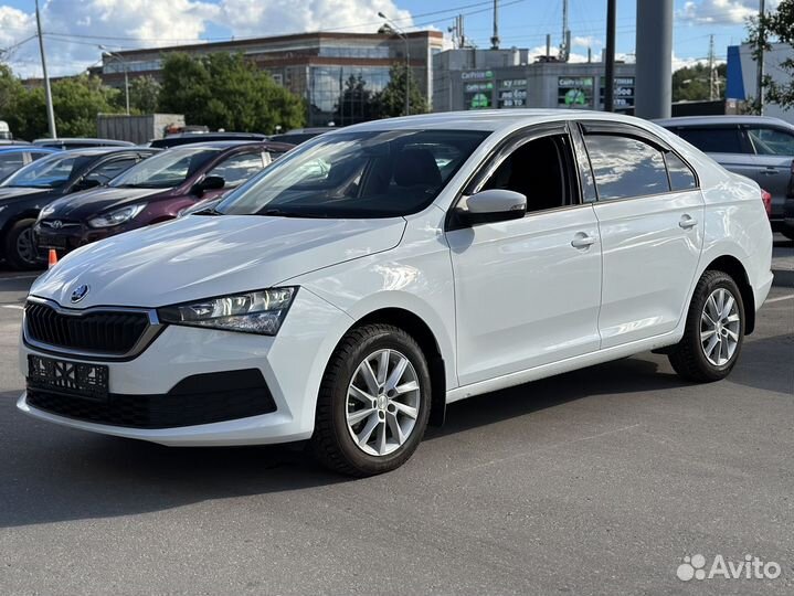 Аренда авто под выкуп рассрочка Skoda Rapid 2022