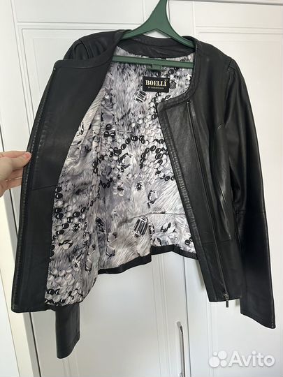 Куртка кожаная женская