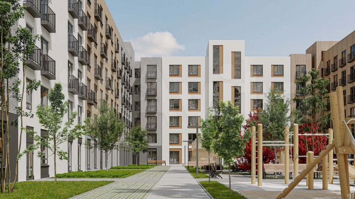 2-к. квартира, 104,3 м², 6/6 эт.