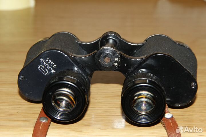 8х30 Армейские бинокли Б 8x30 №036766 и №3Д3454