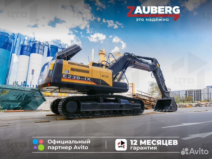 Гусеничный экскаватор Zauberg E230-IX, 2024