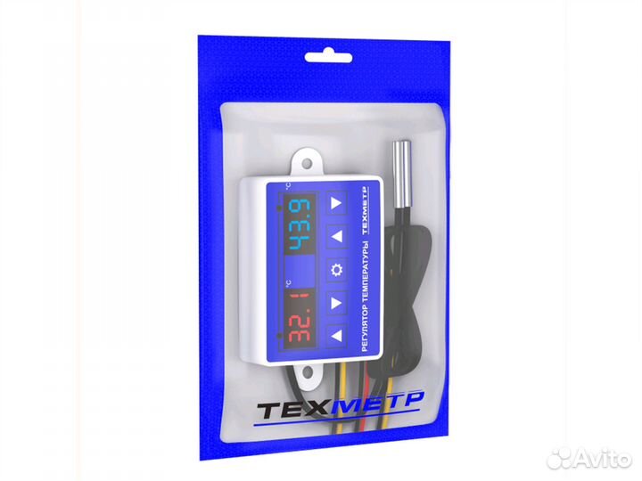 Терморегулятор техметр цкт-5 с два термодатчика