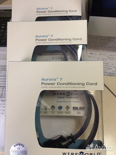 Wireworld Aurora Power Cord 1m, 1,5 m