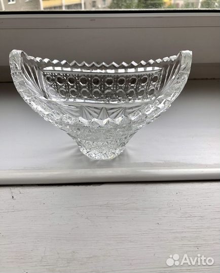 Вазы хрустальные (конфетницы, салатники)