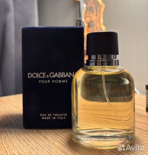 Dolce & Gabbana Pour Homme 75 мл Туалетная вода