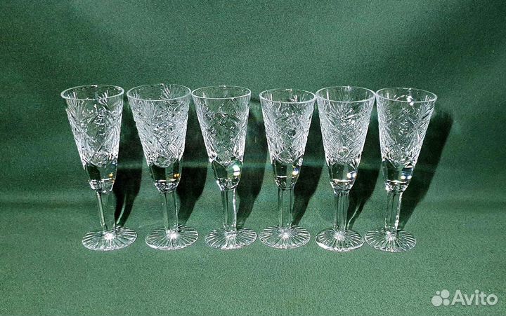 Рюмки хрустальные. СССР. 50 мл