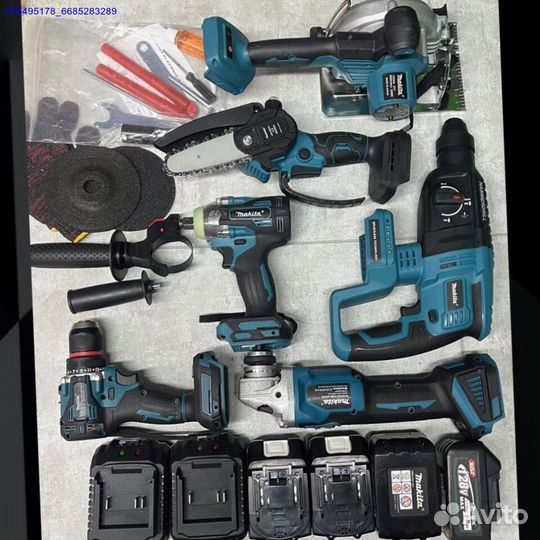 Набор инструментов Makita 6в1 (Арт.44080)