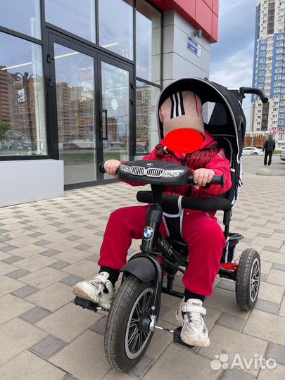 Велосипед трехколесный bmw