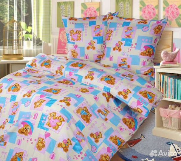 Новое постельное белье для детей 1.5 спальные