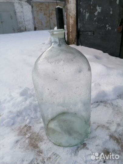 Бутылка стеклянная 20 литров