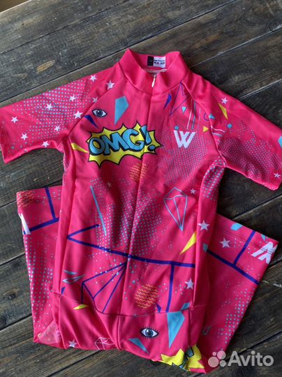 Костюм для катания на велосипеде, бега и плавания