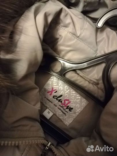 Пуховик женский 46-48 размер бу