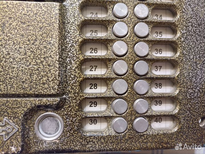 Блок вызова домофона мк20.2-TM4E