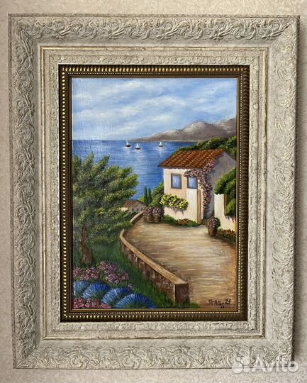 Картина Домик у моря