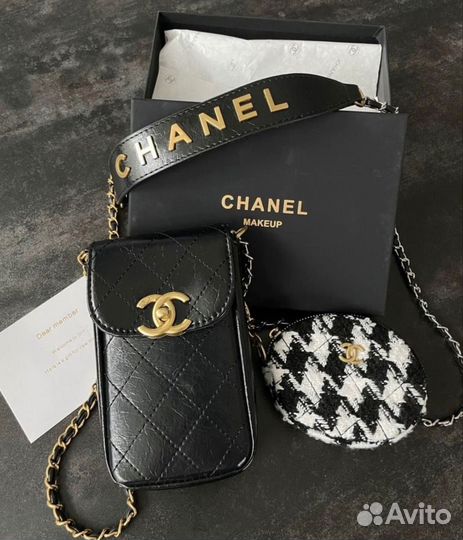 Chanel vip gift сумочка кросс-боди оригинал