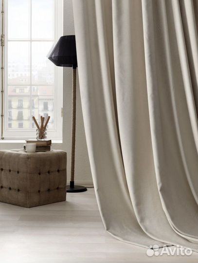 Комплект штор (портьеры) 2 шт канвас