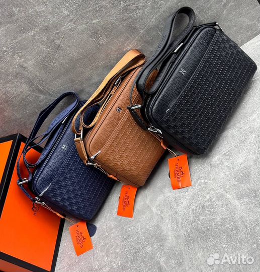 Hermes сумка мужская
