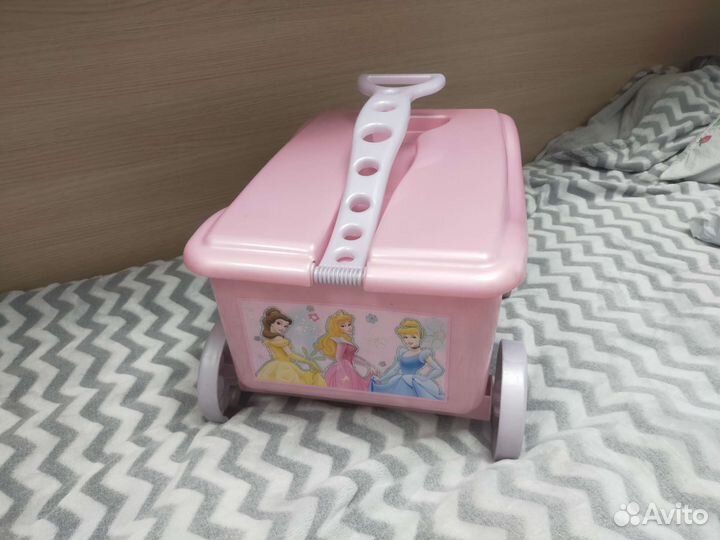 Тележка органайзер для детских игрушек