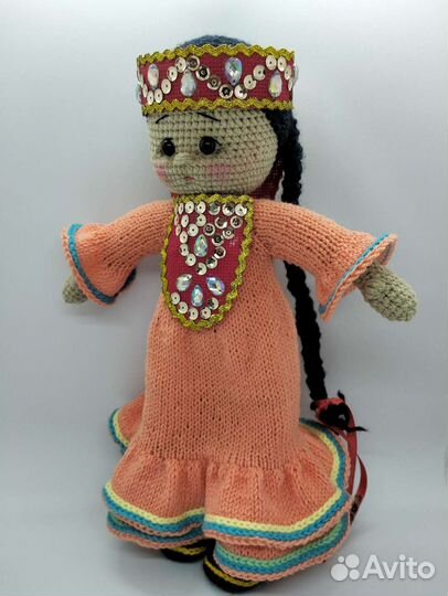 Кукла в национальном костюме. Кукла ручной работы