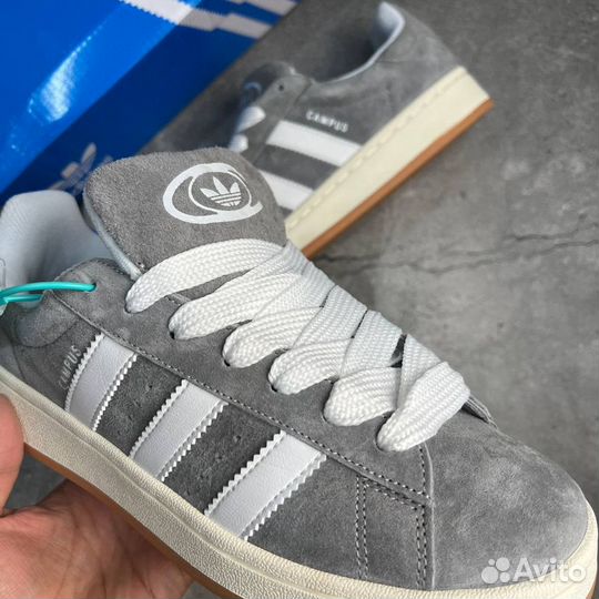 Кроссовки Adidas Campus Grey Gum (36-45)