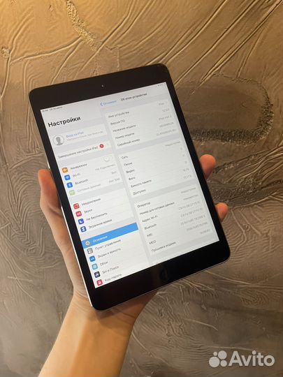 Идеальный iPad mini 2 ростест с SIM картой
