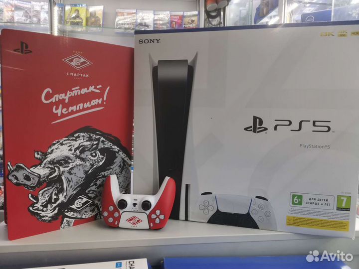 Sony PlayStation 5 Ps5 (дисковвя) новые Ростест Ев