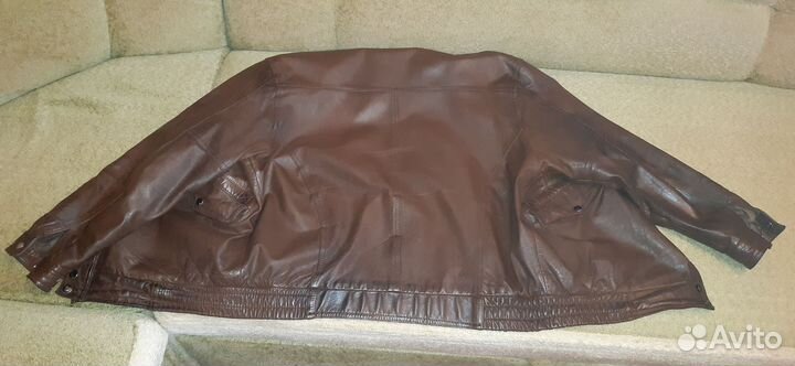 Кожаная куртка мужская