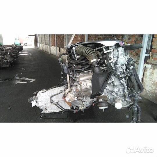 Двигатель двс с навесным nissan skyline V37 vq35hr