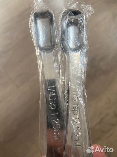 Мерные ложки металличесике 6 штук