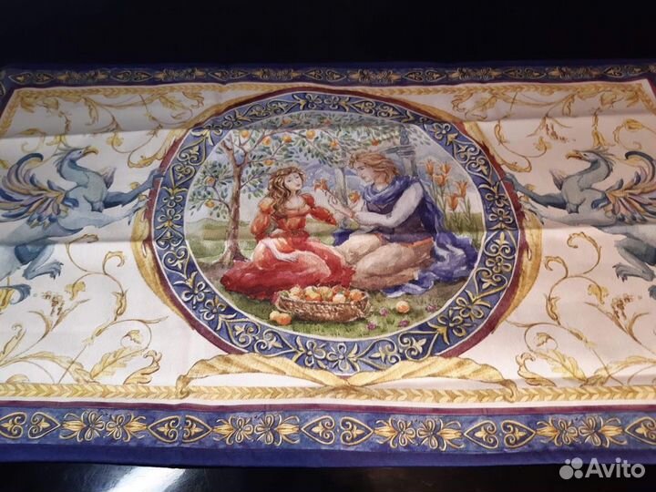 Фартук + 2 Полотенца кухонных коллекции Ренессанс