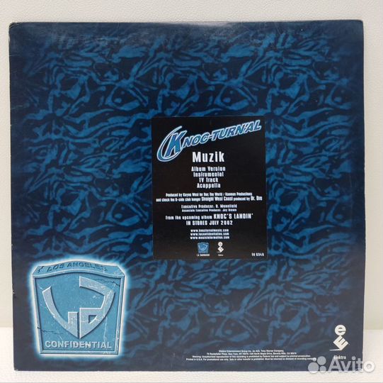 Hip Hop: Knoc-Turnal - Muzik LP NM USA