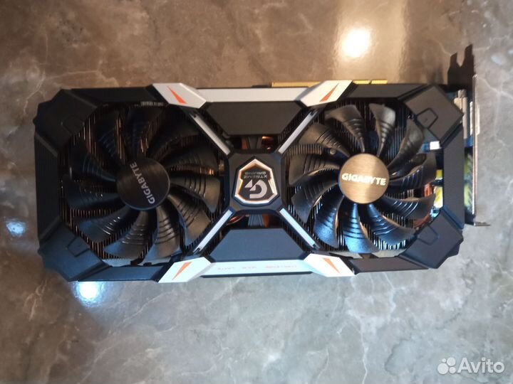 Отличная игровая видеокарта gigabyte GTX 1060 6gb