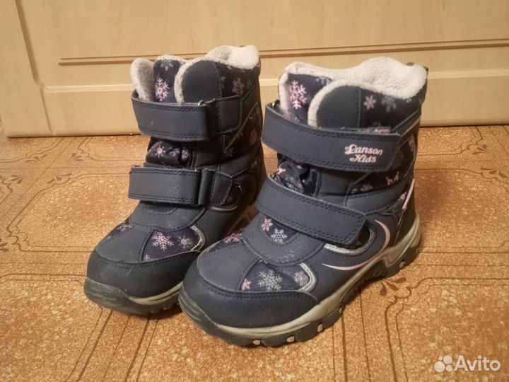 Ботинки зимние для девочки 28 размер