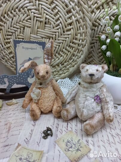 Мишка тедди ручной работы