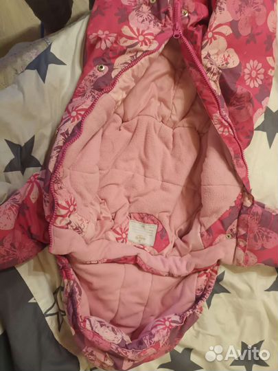 Зимний комбинезон для девочки