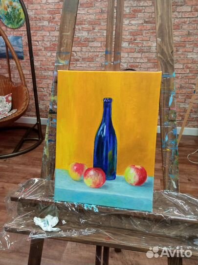 Картина маслом на холсте натюрморт