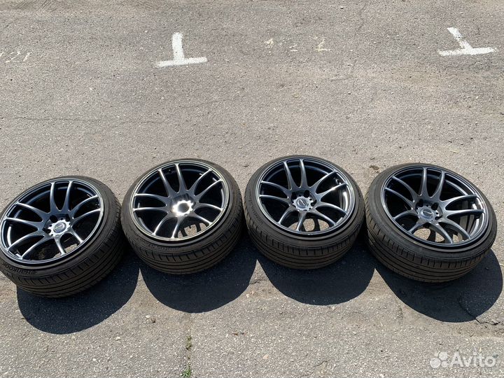 Диски work emotion cr-kai R18 10,5J ET 22