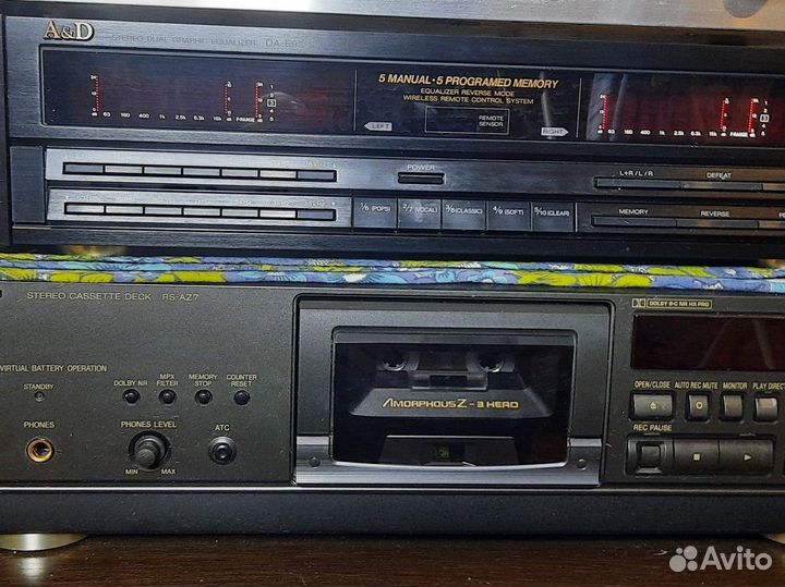 Кассетная дека technics rs az7