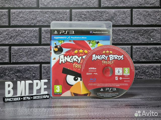 Игра Angry Birds Trilogy (PS3)