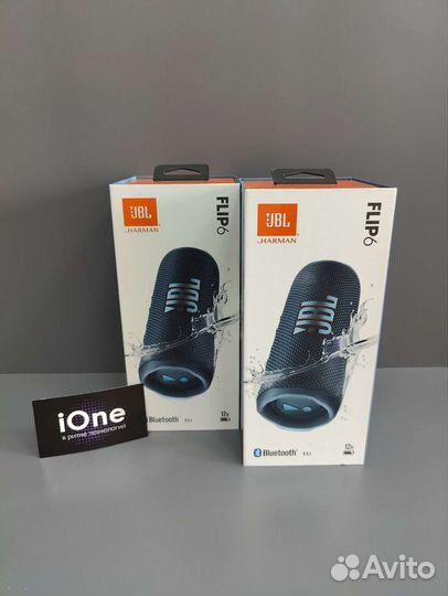 JBL Flip 6 Blue (Новый)
