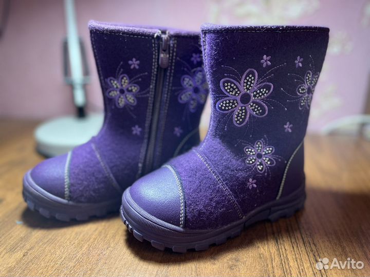 Валенки для девочки 27 размер