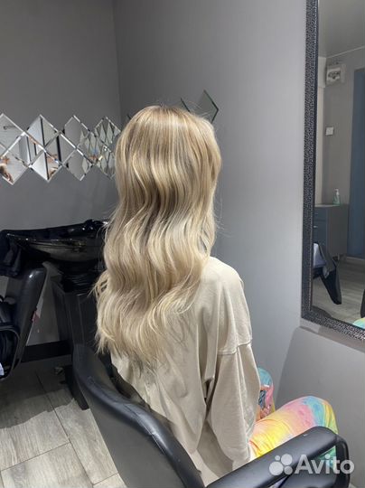 Окрашивание волос на дому