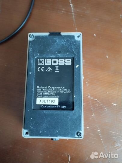 Гитарная педаль boss distortion