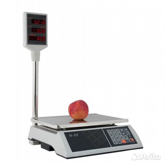 Весы настольные торговые со стойкой M-ER