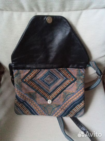 Сумка на плечо в стиле этно