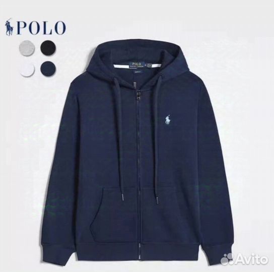 Зип худи Lux Polo Ralph Lauren