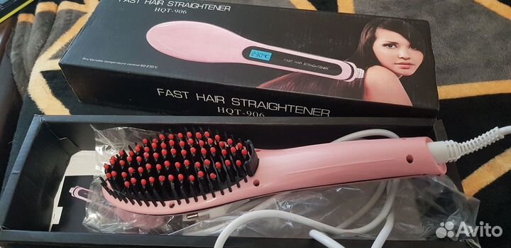 Электрическая расческа-выпрямитель Fast Hair