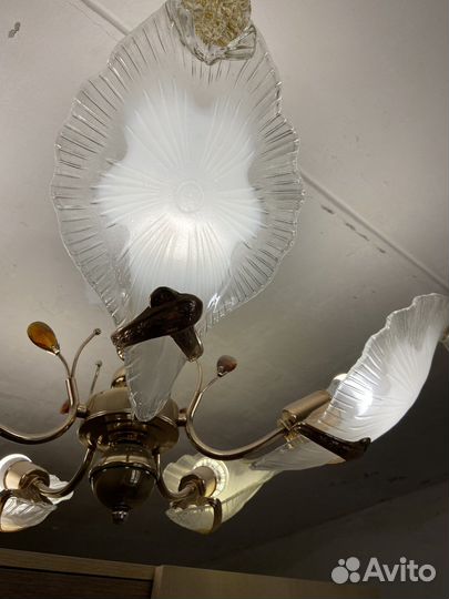 Люстра потолочная 5ти рожковая