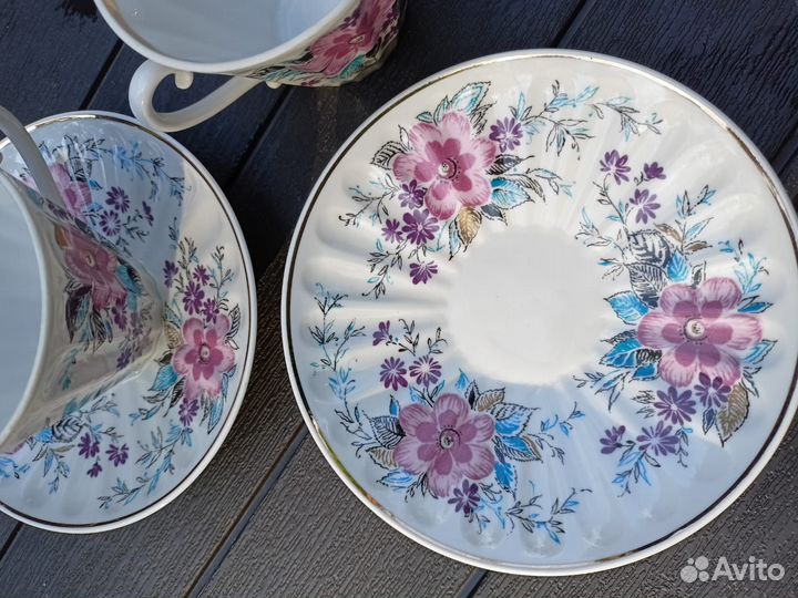 Чашка с блюдцем,фарфор СССР